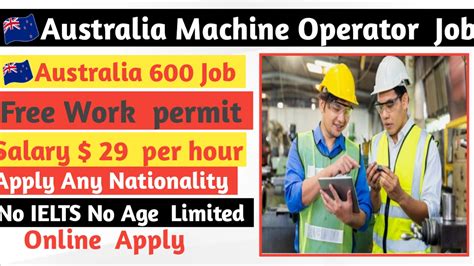 australian machine operators list